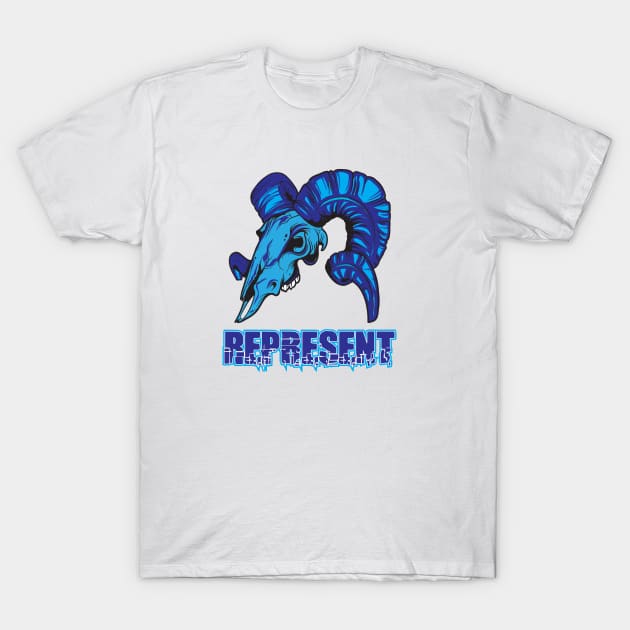 Represent( He-Man) T-Shirt by Necro Grows